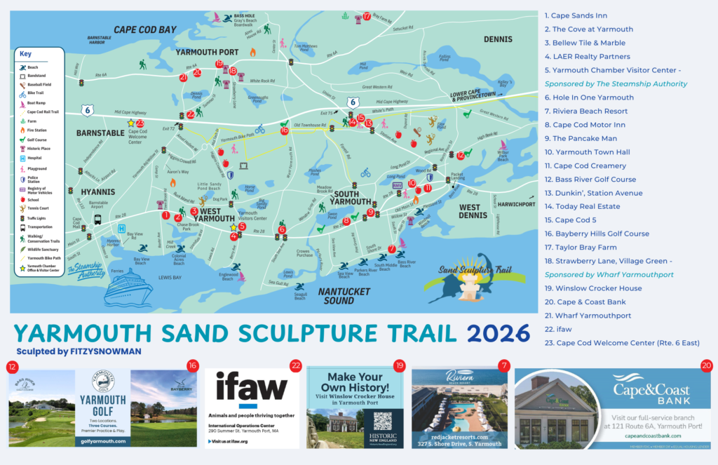 Sand Sculpture Trail Map 2026